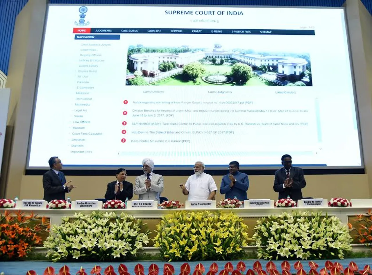 Supreme Court to go paperless: Modi launches digital case management system