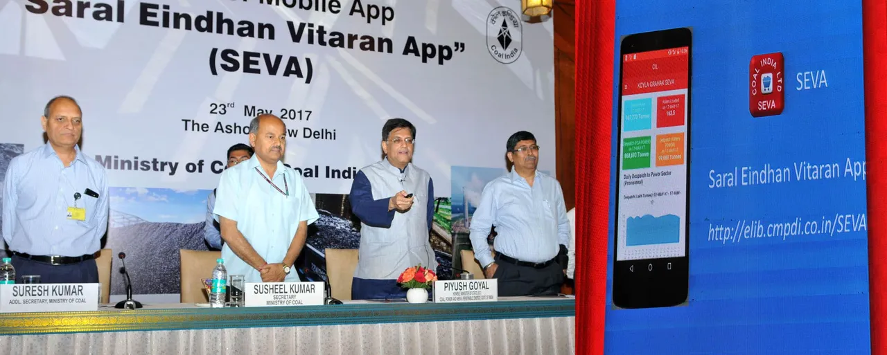 Piyush Goyal launches ‘SEVA’ App