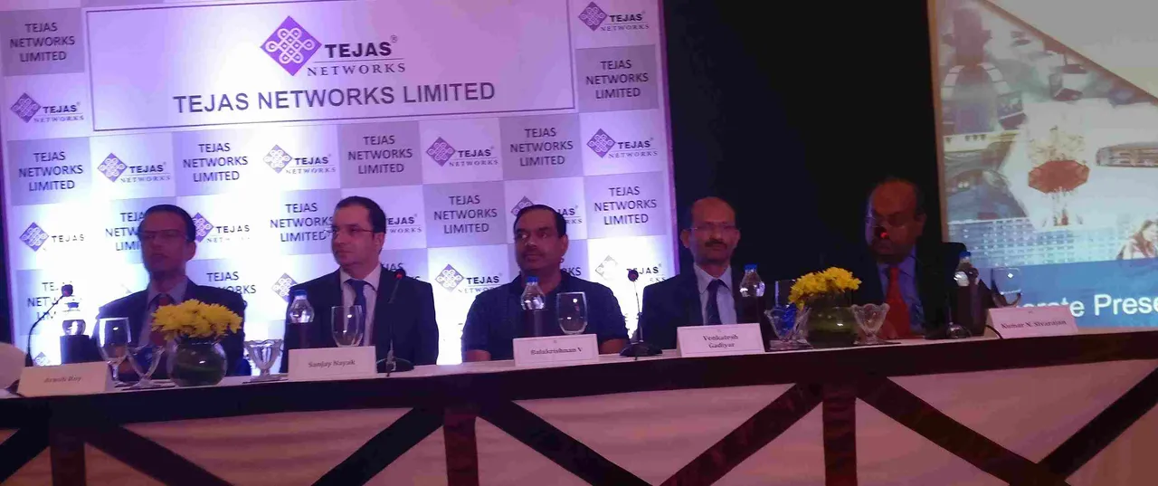 Tejas Networks IPO Press Conference June BLR