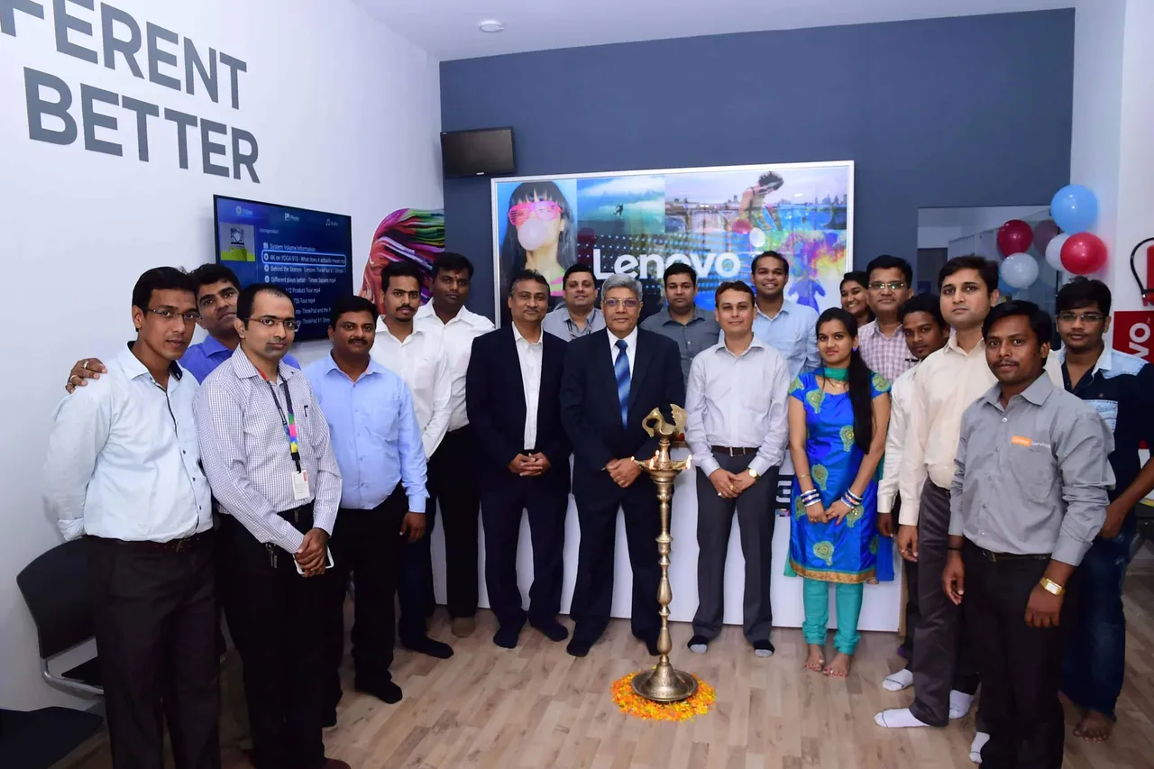 Inaguration Ceremony Lenovo Exclusive Center Mumbai