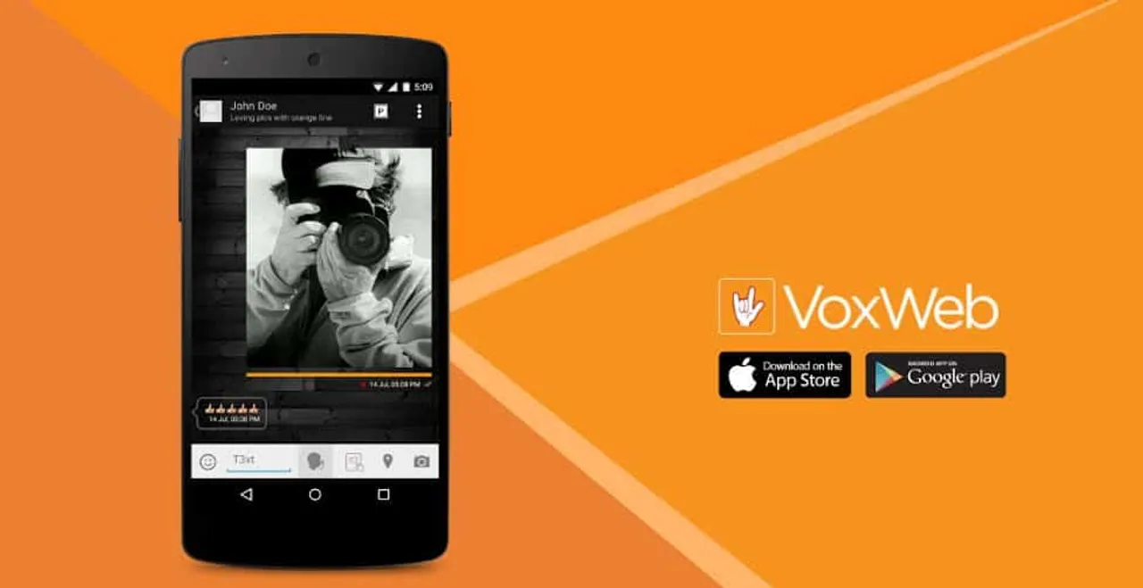 VoxWeb revamps app to make voice-augmented photo uploads more fun