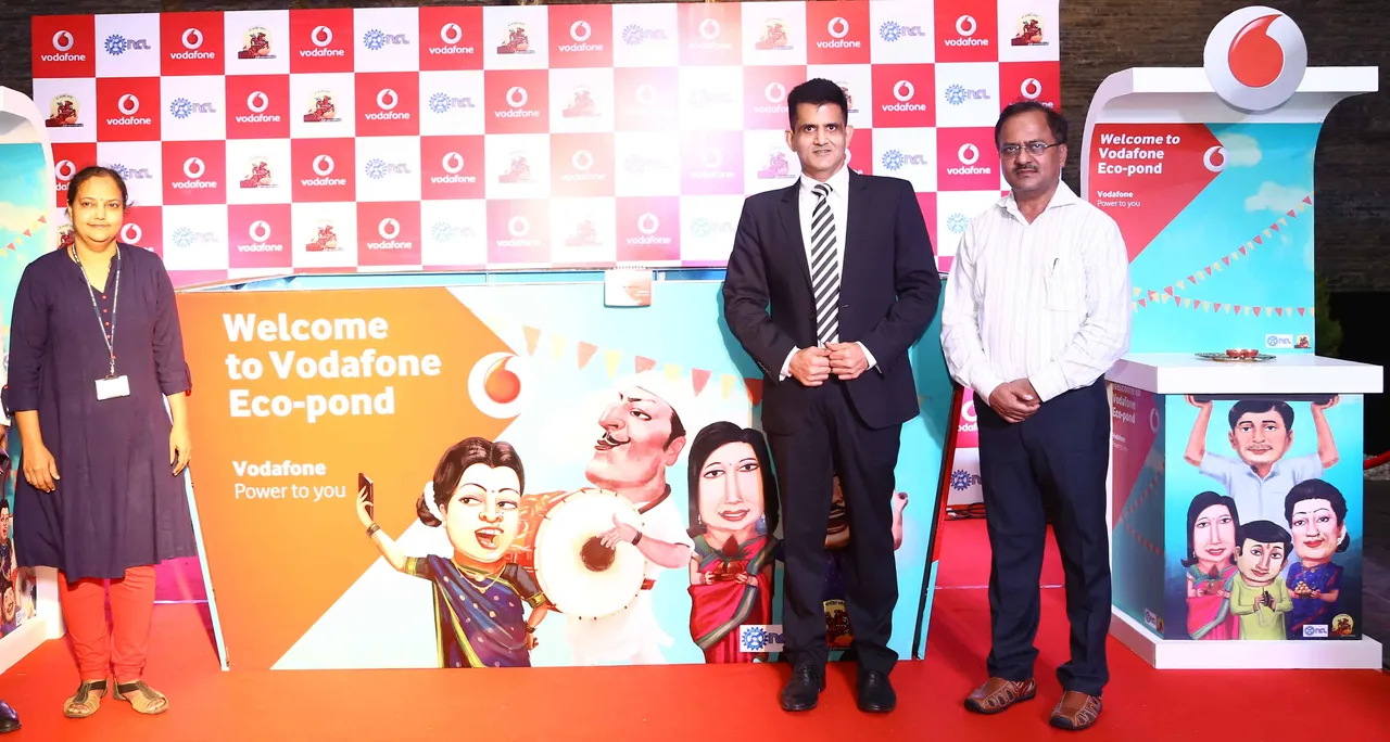 Vodafone unveils its new initiative-Vodafone Eco-Ponds for Eco Friendly Ganeshotsav