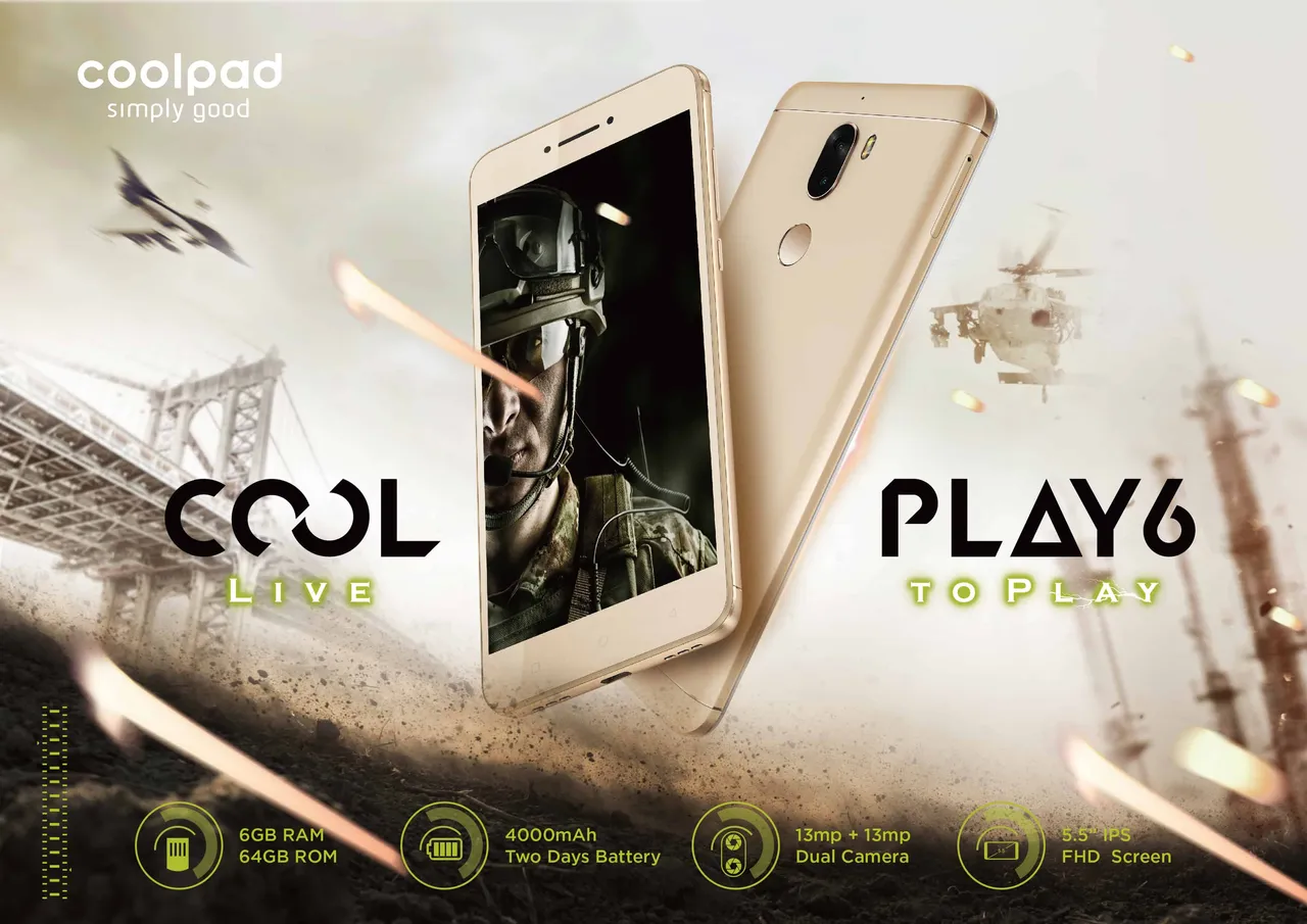 Coolpad unveils new smartphone-Cool Play 6
