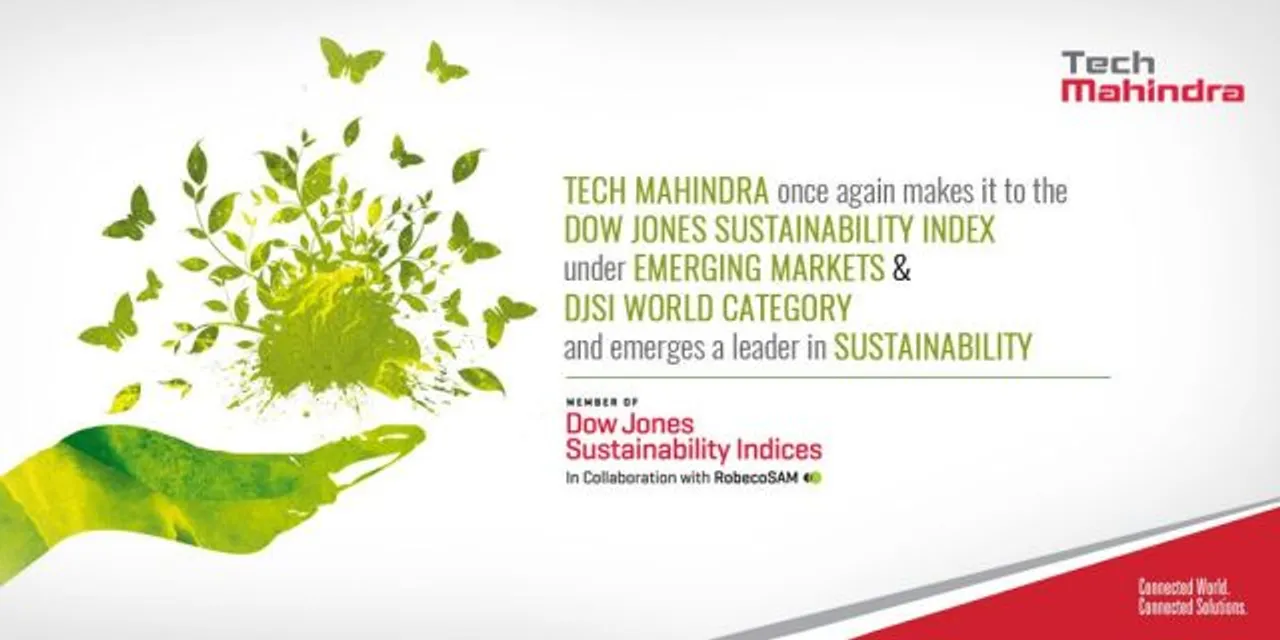 Third year in a row, Tech Mahindra makes it to DJSI World Index