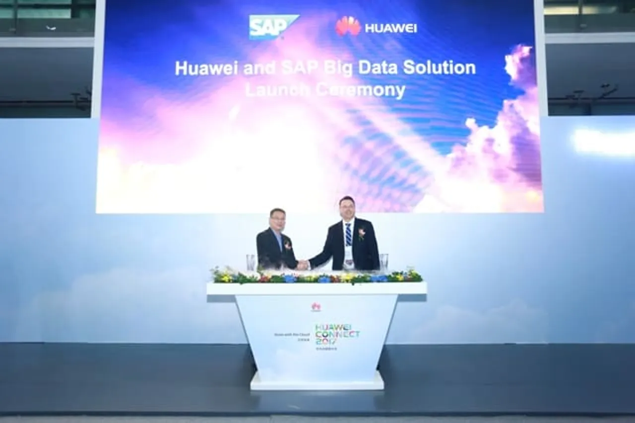 Huawei launched its big data solution certified for SAP® Vora at Huawei Connect 2017.