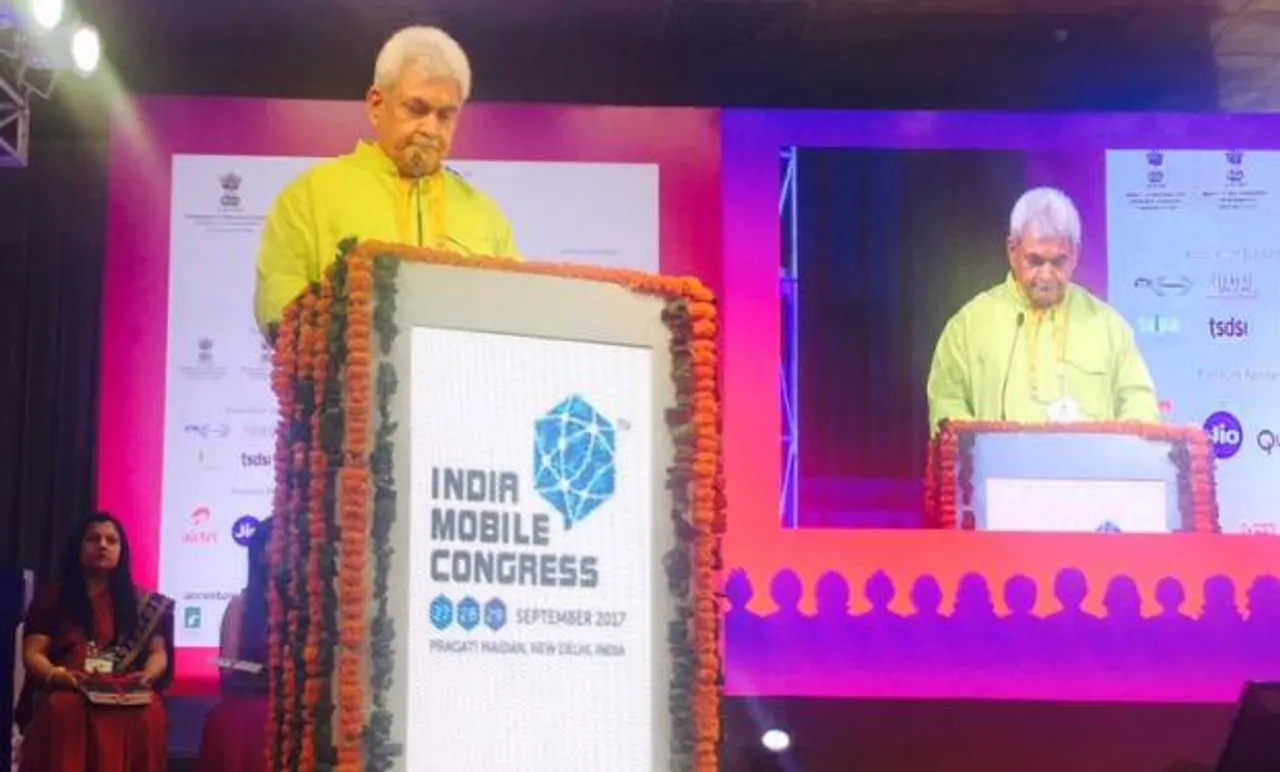 IMC 2017: Telecom Industry expected to generate 4 million jobs in India says Manoj Sinha