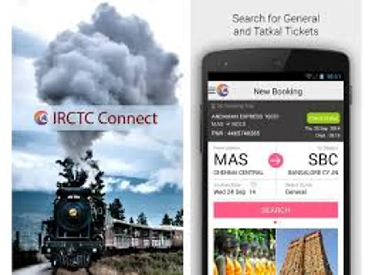 IRCTC app