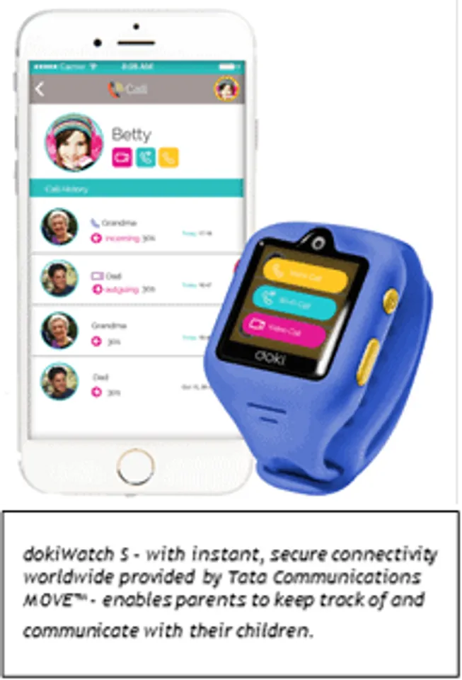 Tata Communications Helps Drive kids’ Smartwatch Maker Doki Technologies’ International Expansion