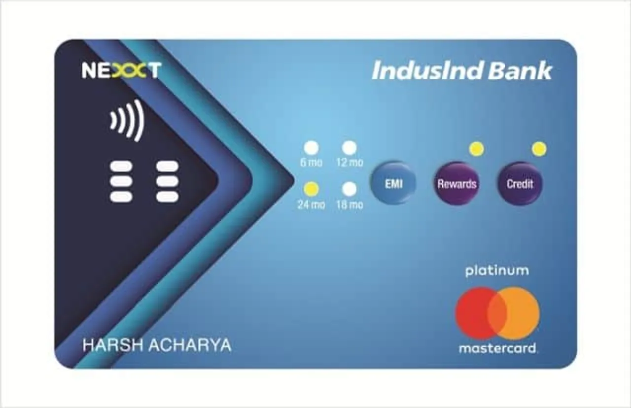 IndusInd Bank debuts India's first interactive credit card with buttons