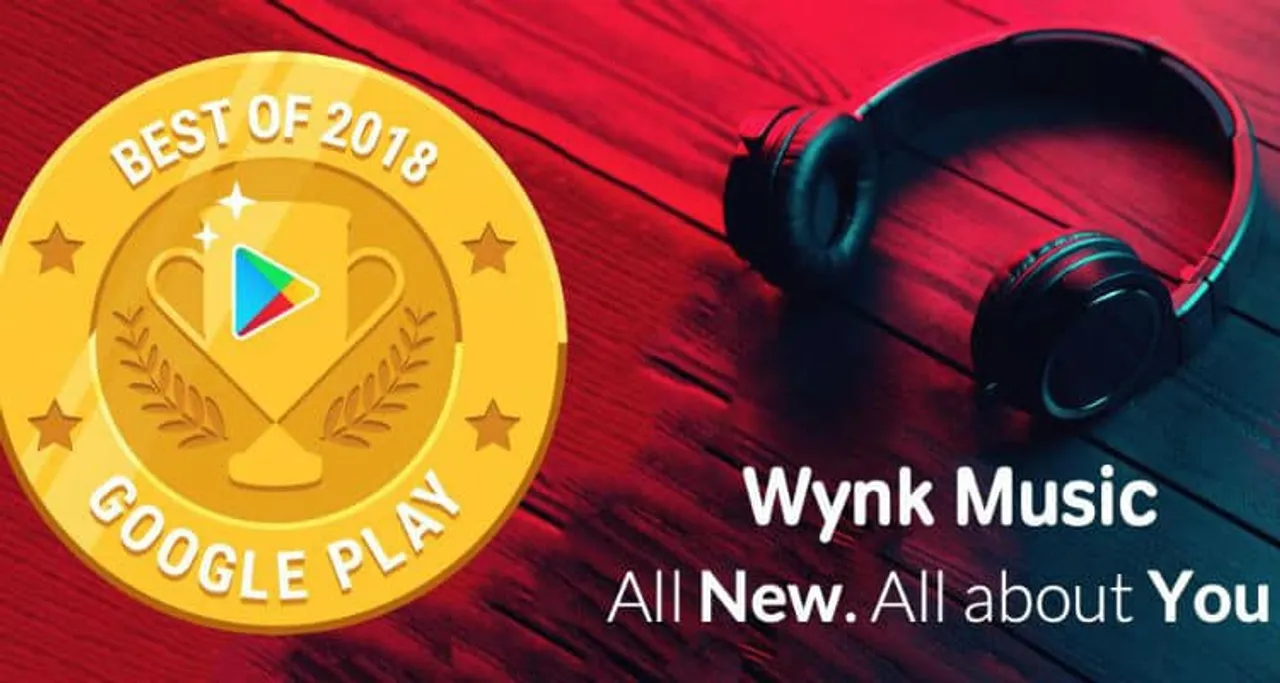 Airtel’s Wynk Music is the most Entertaining app of 2018 on Google Play Store