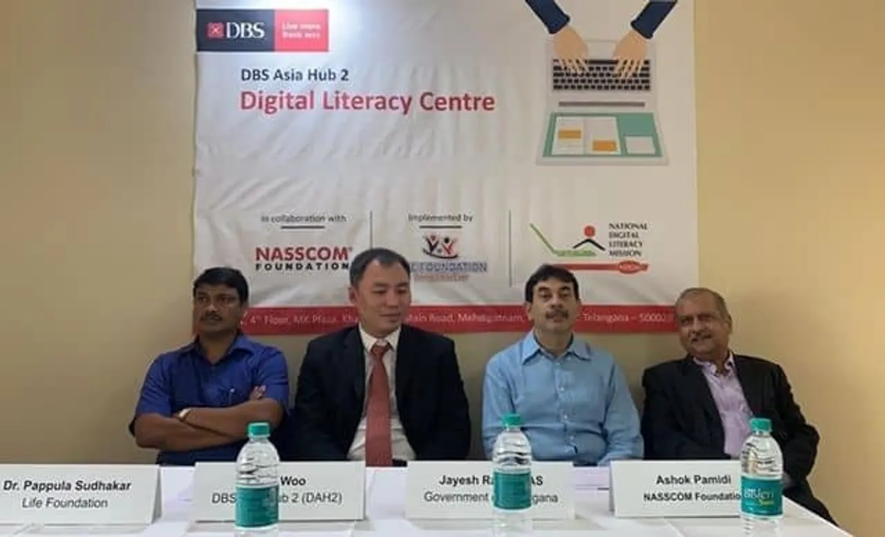 DBS Asia Hub 2, NASSCOM inaugurate Digital Literacy Centre in Hyderabad