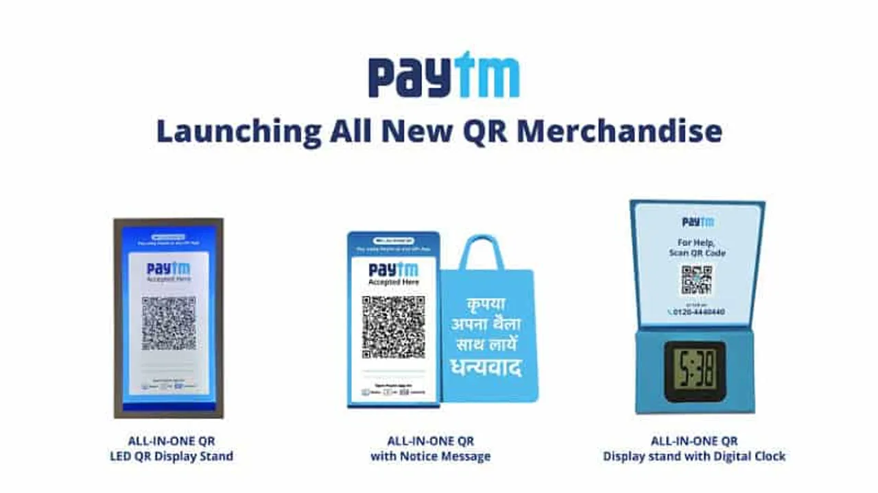 Paytm launched ‘All-in-One’ Paytm QR utility items