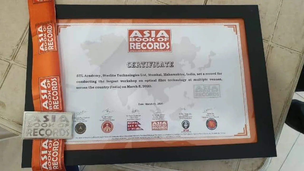 STL wins Asia Book of Records for conducting F-Tech 2.0