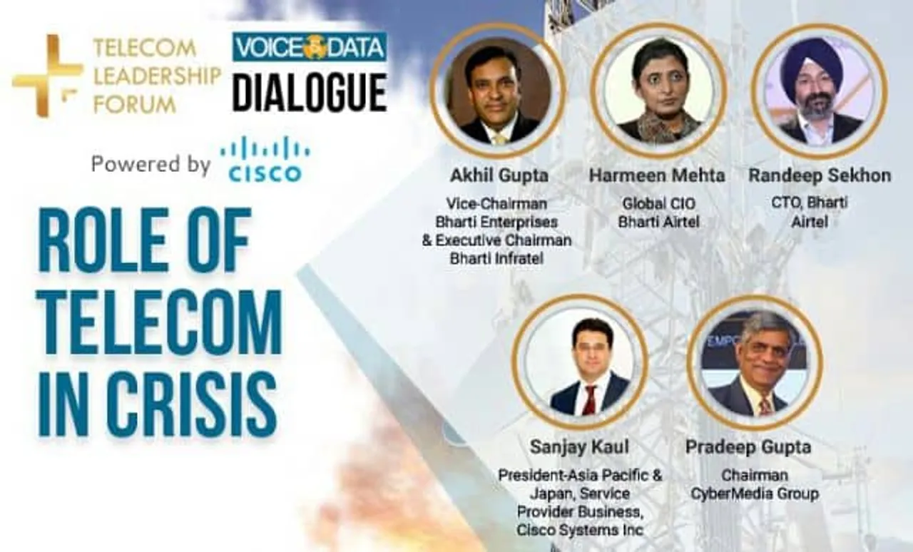 The first Voice&Data TLF Dialogue with Airtel and Cisco saw the speakers deliberate on the role played by the telecom sector in crisis management