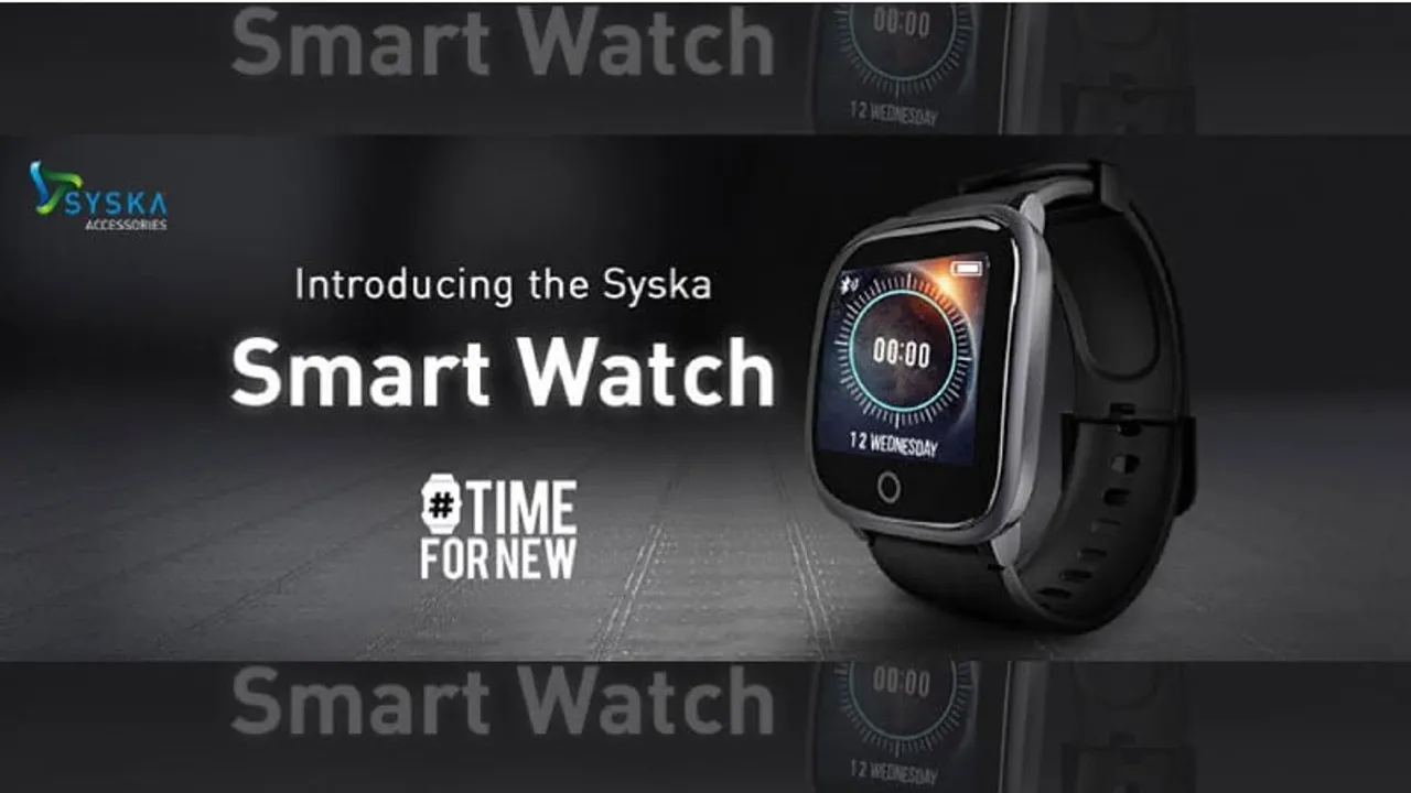 Syska's SW100 Smart Watch