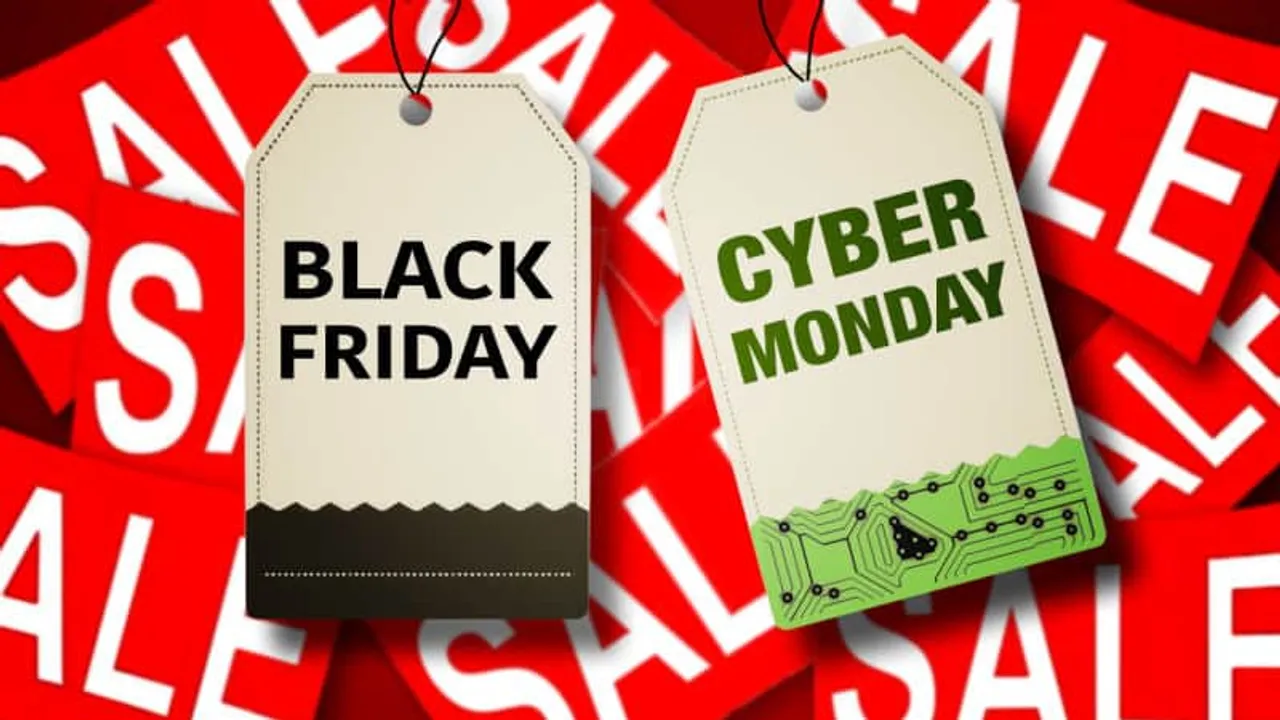 Black Friday and Cyber Monday tags