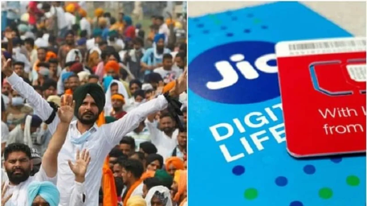 Reliance Jio complains to TRAI against Bharti Airtel and Vodafone Idea regarding ‘false propaganda’ on farmers’ protests.