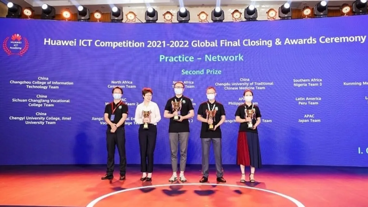 130 international teams win at the Huawei ICT competition 2021-22 global final