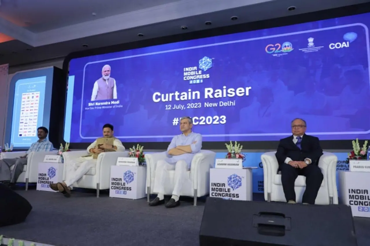 Pic 1 India Mobile Congress 2023 Curtain Raiser edited