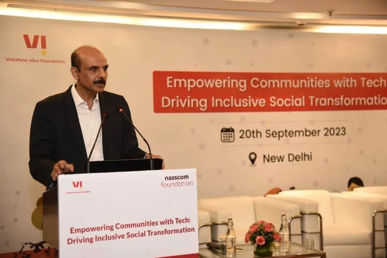 P Balaji Director Vi Foundation and Chief Regulatory Corporate Affairs Officer VIL at Vodafone Idea Foundations Connecting for Good Conclave