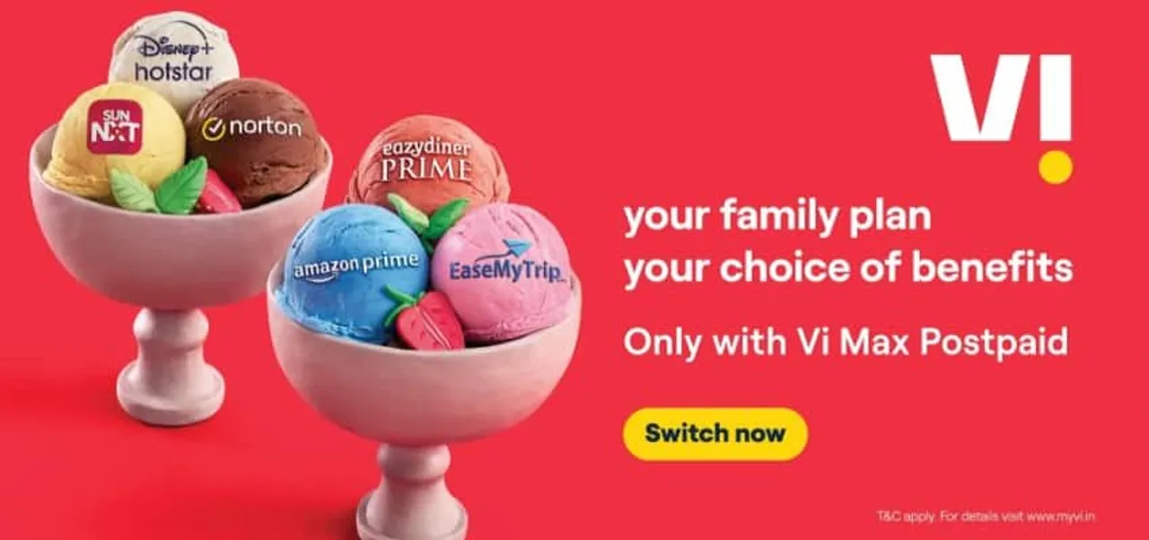 Vi introduces data sharing and night time unlimited data into Vi Max family postpaid plans