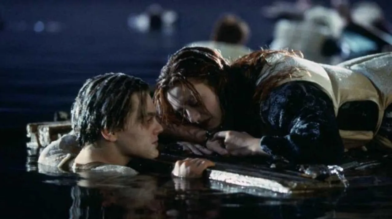 Leonardo DiCaprio gets teased by Brad Pitt, Margot Robbie about the controversial 'Titanic' door scene