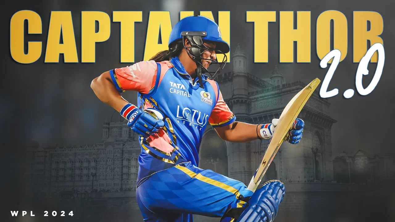Captain Kaur scripts historic chase | WPL 2024 Match 16 #MIvGG Review