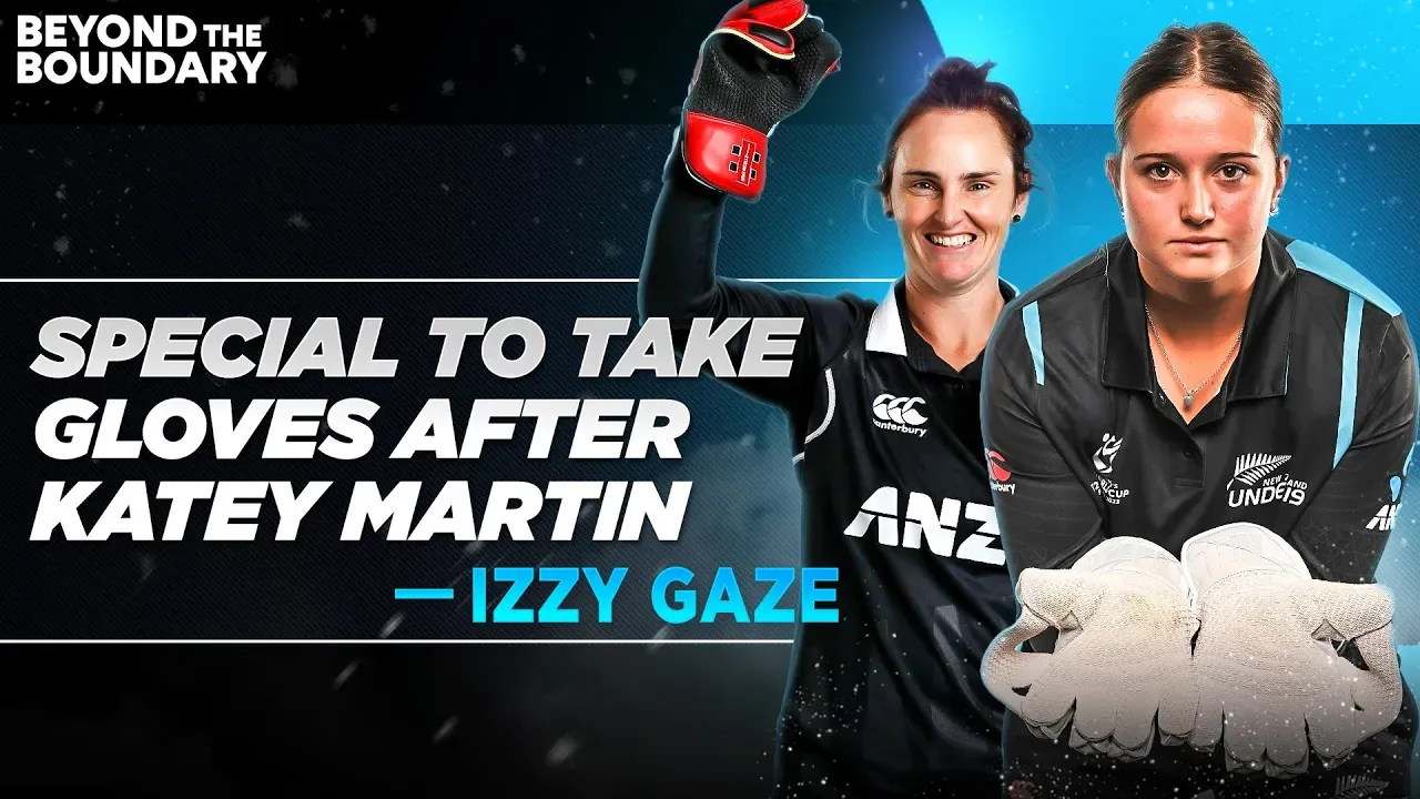EXCLUSIVE Special to take gloves after Katey Martin: Izzy Gaze | Beyond The Boundary