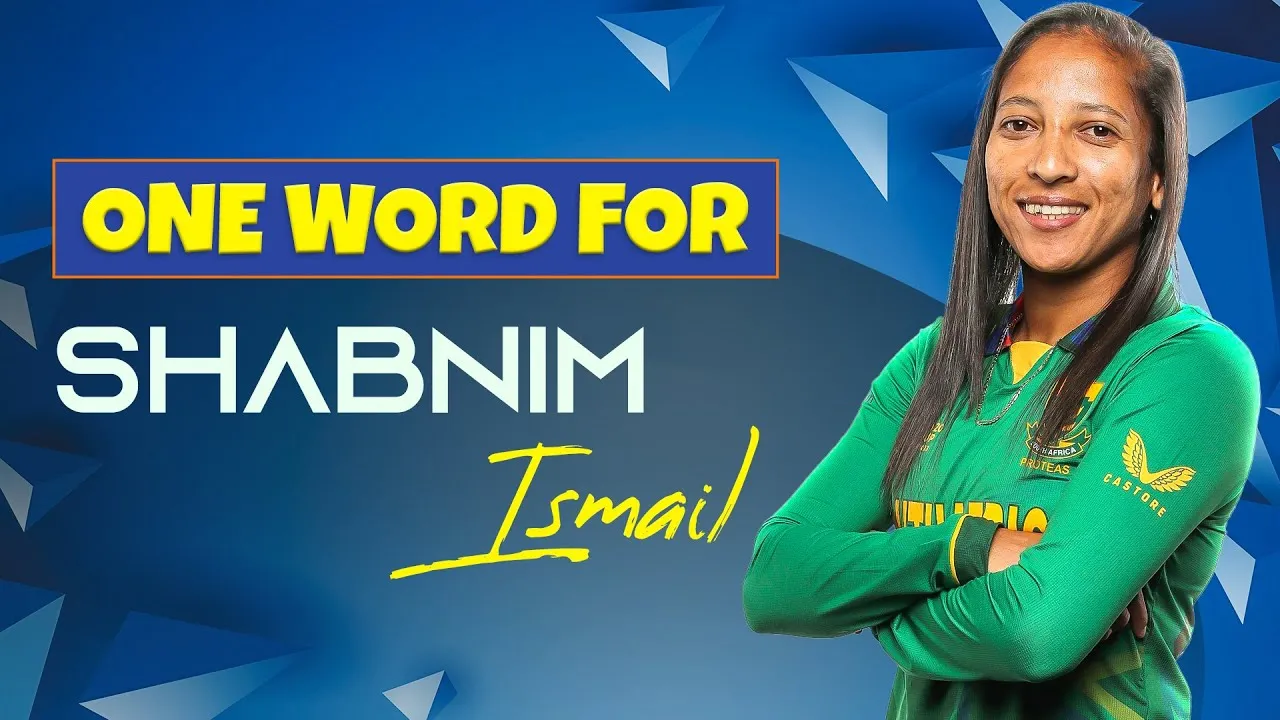 One word for World Cup, "Exciting": Shabnim Ismail | One Word For