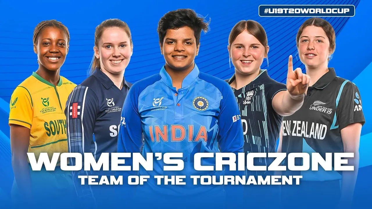 Women's CricZone Team of the Tournament | U19 T20 World Cup