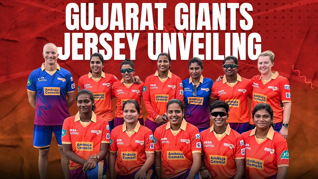 Gujarat Giants Jersey Unveiling for WPL 2024