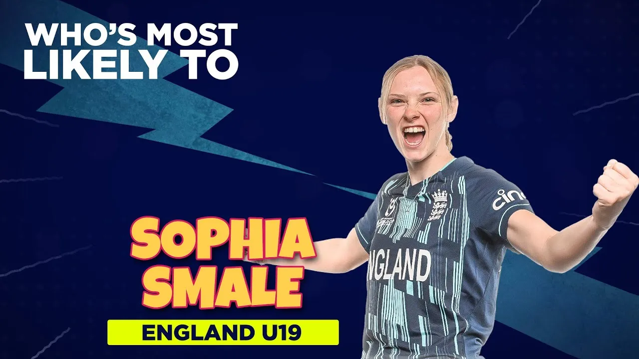 Does Davina Perrin likely to miss the team bus? | Sophia Smale | Most likely to
