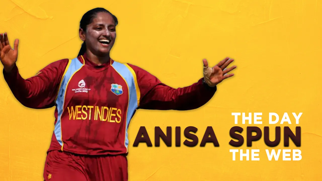 The day Anisa SPUN the web | This Week in History | Anisa Mohammed