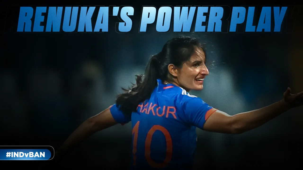 Renuka Singh Thakur runs riot in the power play | 1st T20I Review