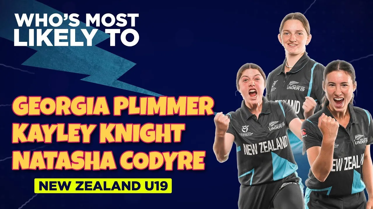 "Everyone's pretty bad at dancing" | Who's Most Likely to | U19 T20 World Cup