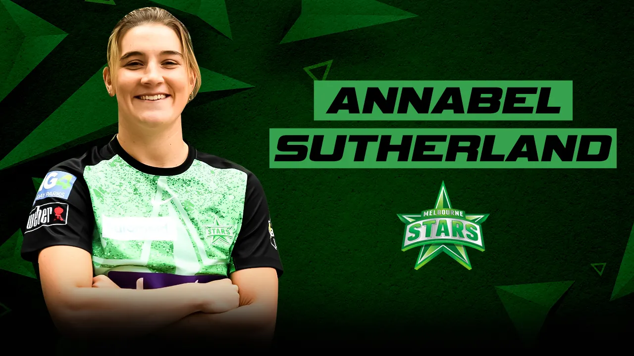 Was stoked to captain Melbourne Stars: Annabel Sutherland