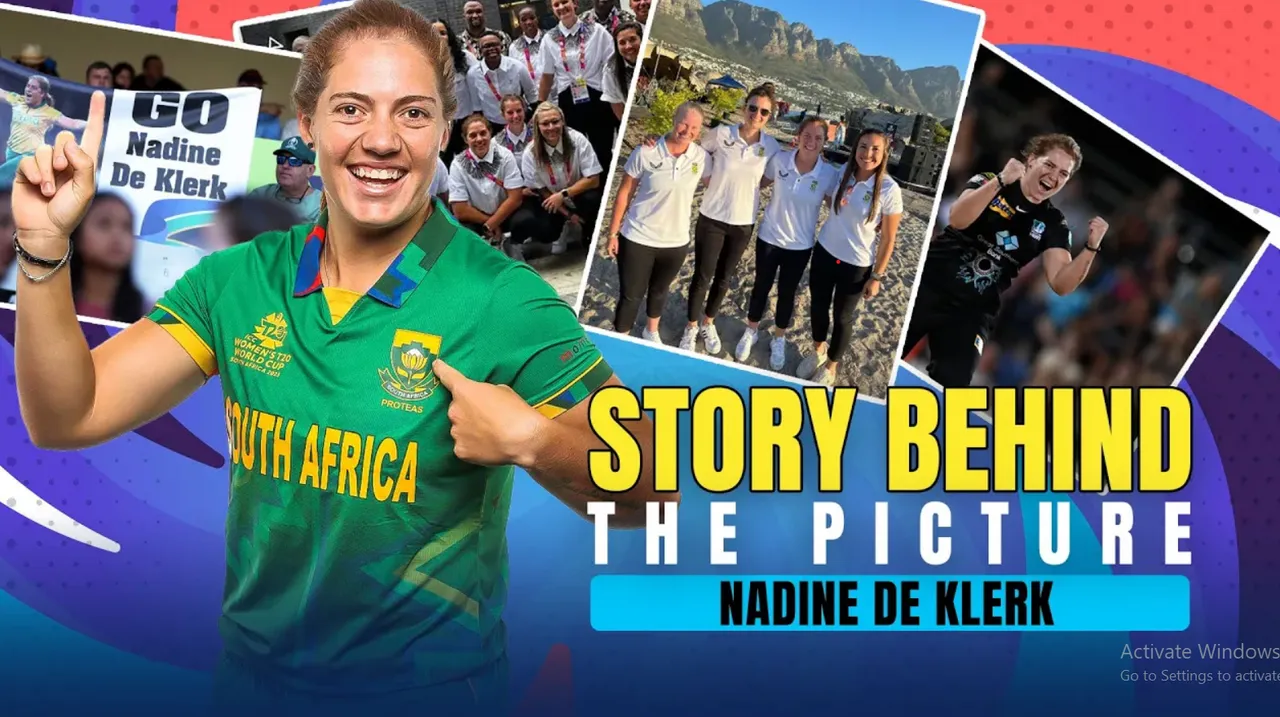 South Africa star Nadine De Klerk | Story Behind The Picture