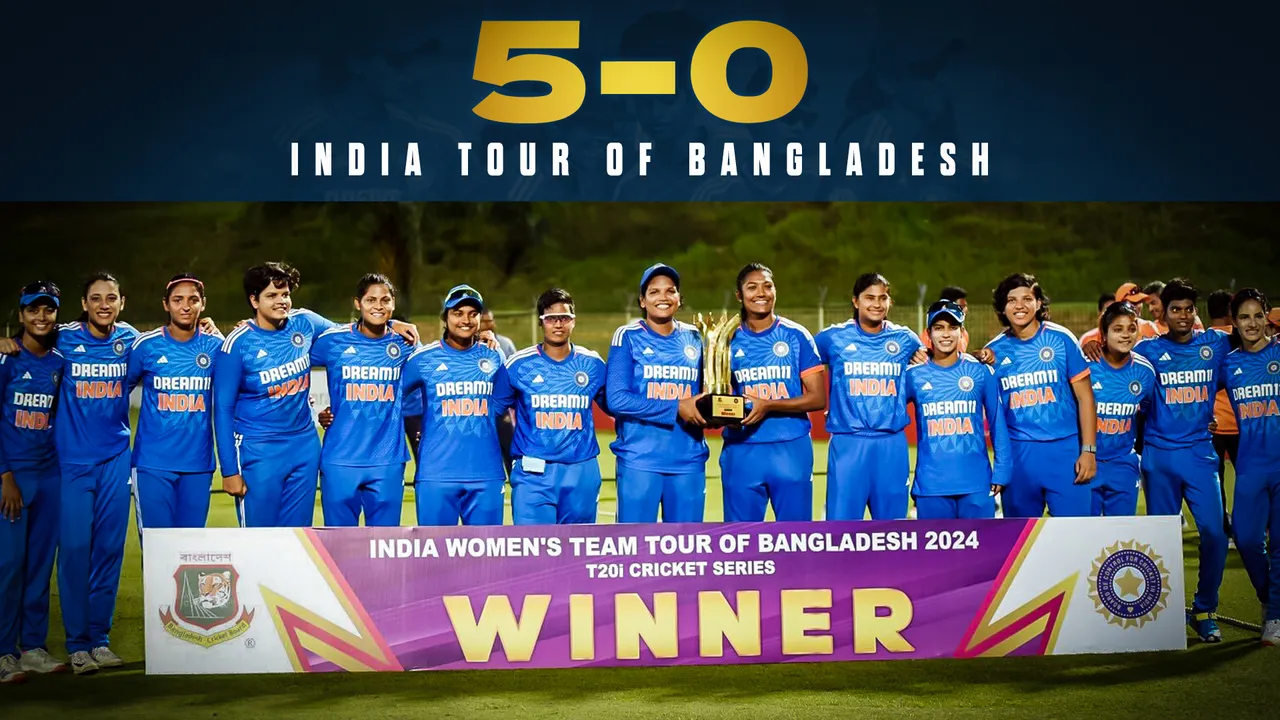 India whitewash Bangladesh 5-0 as Radha Yadav stars | 5th T20I Review