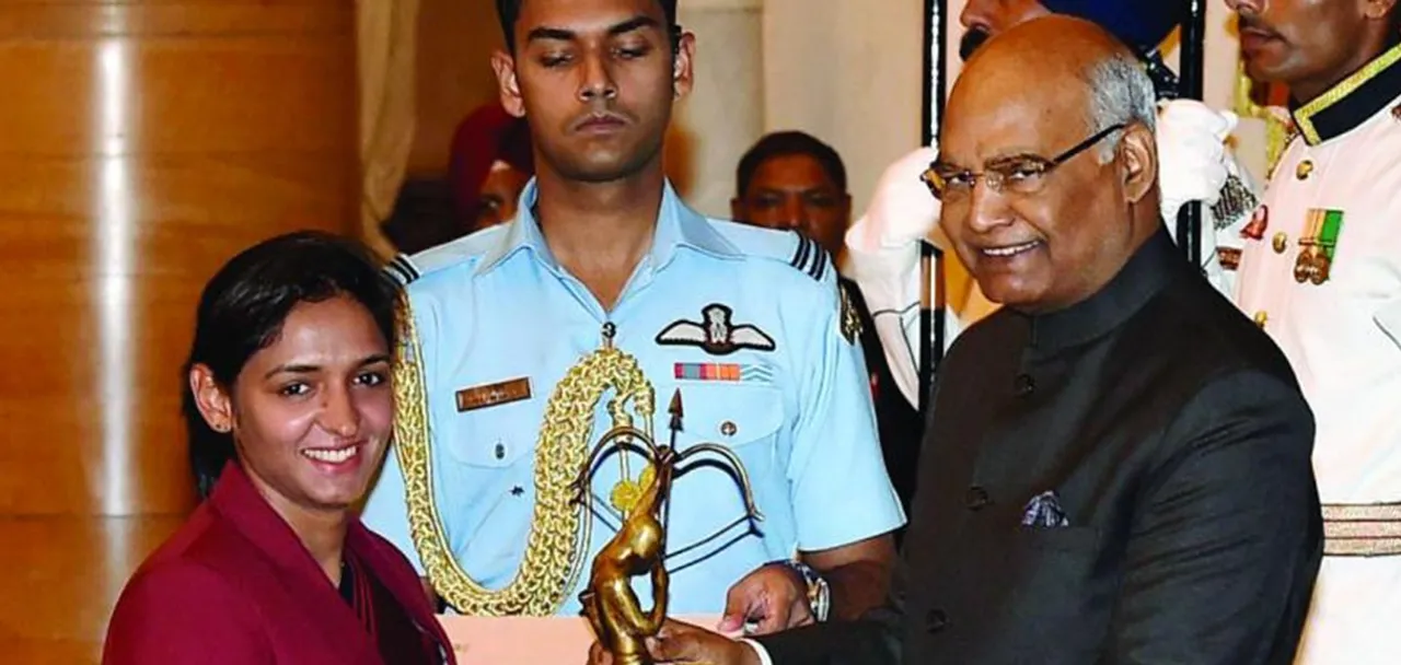 Arjuna Awards New Recipient - Harmanpreet Kaur Bhullar