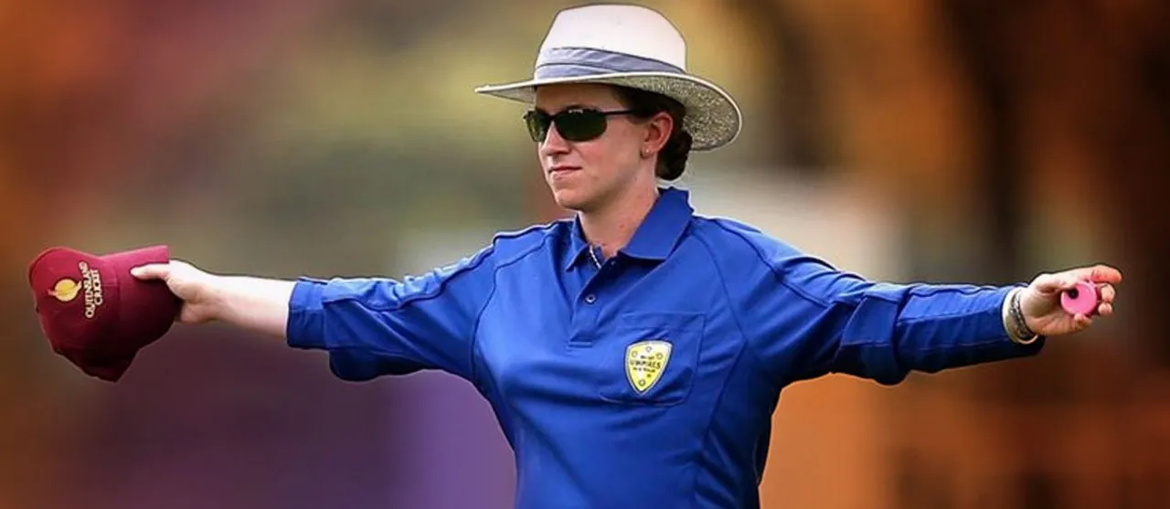 Cricket Australia's newest contracted female umpire Eloise Sheridan on  breaking through 'that glass ceiling