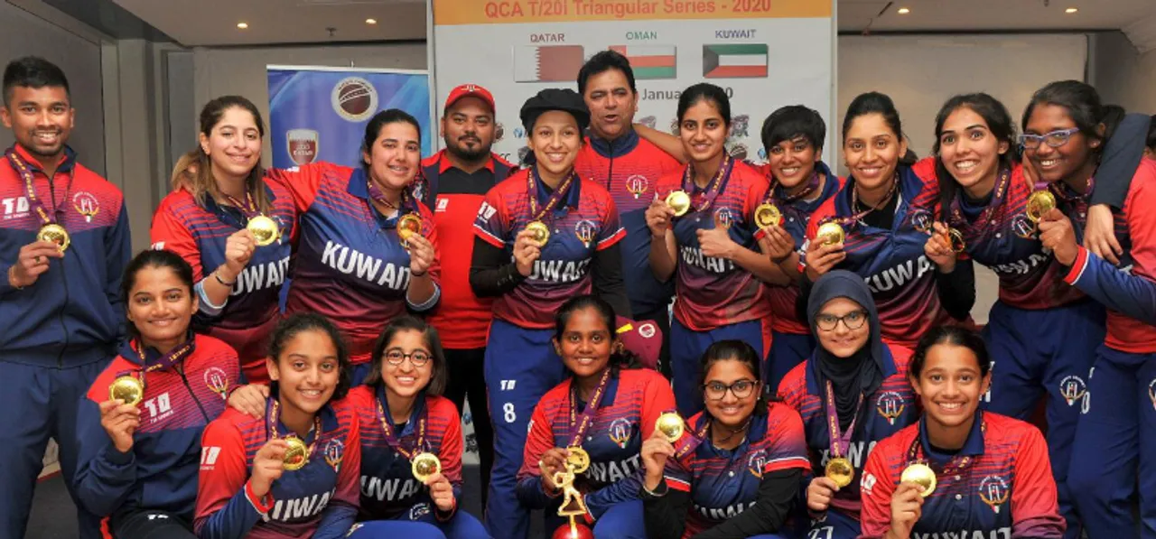 Kuwait Cricket awards national contracts to seven women players