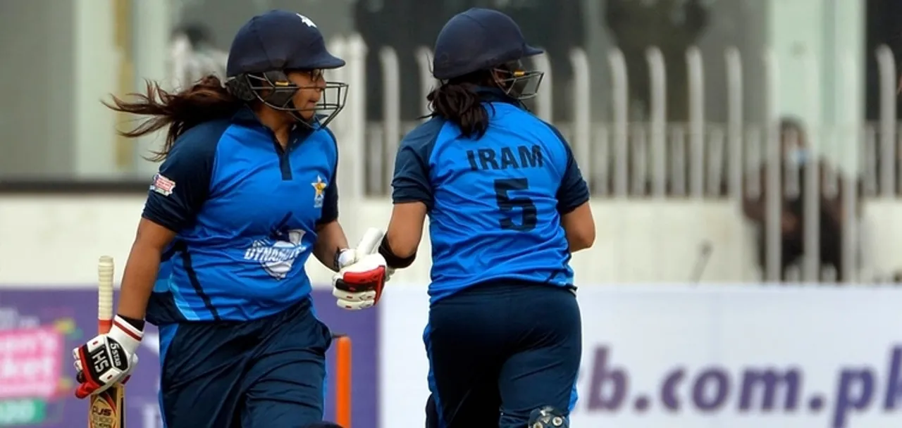 Ayesha Zafar and Iram Javed hand the PCB Dynamites their first win in National T20 Championship