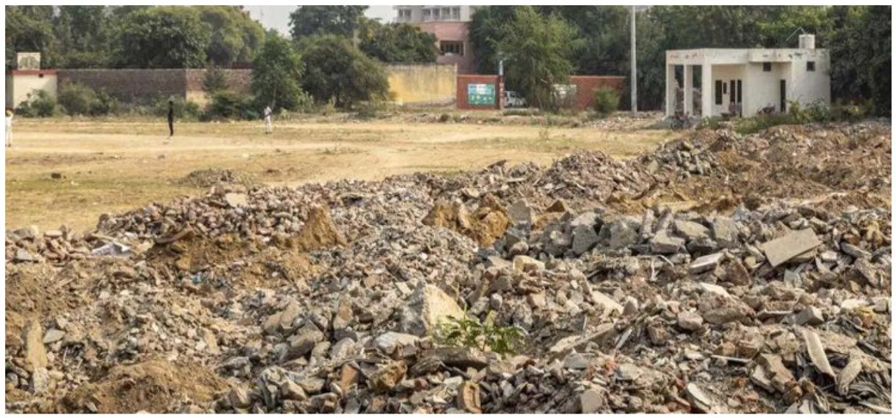 Haryana U-19 players forced to practice elsewhere after training ground turns into a dump yard