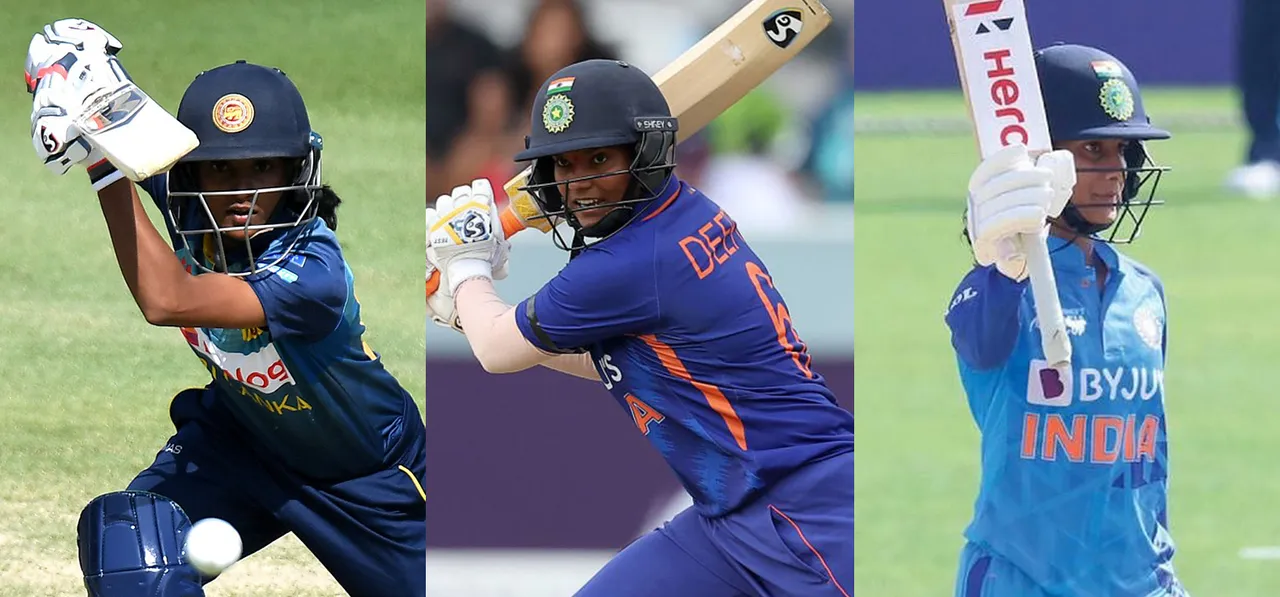India and Sri Lanka notch big wins as Jemimah Rodrigues and Harshitha Madavi shine