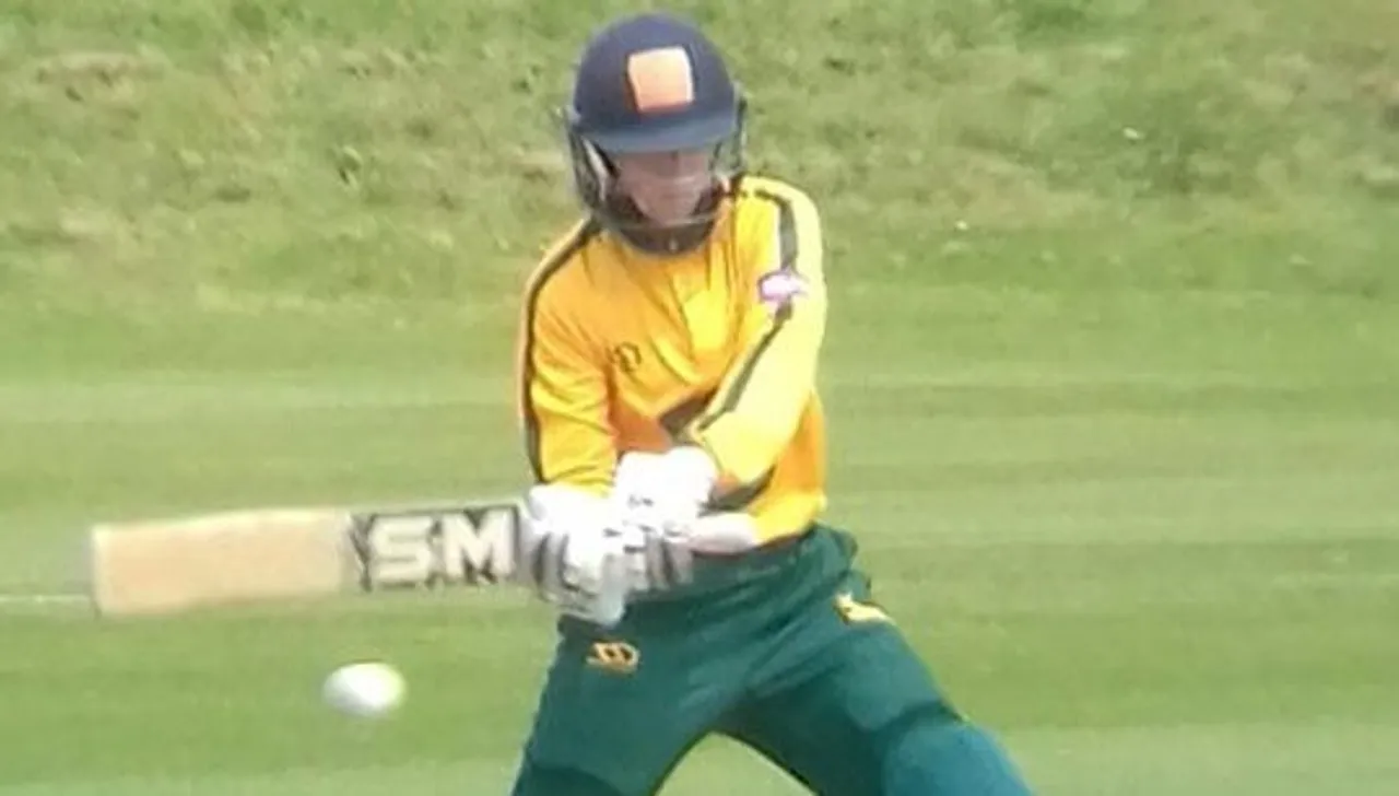 George and Bates bat Hants to victory against Notts