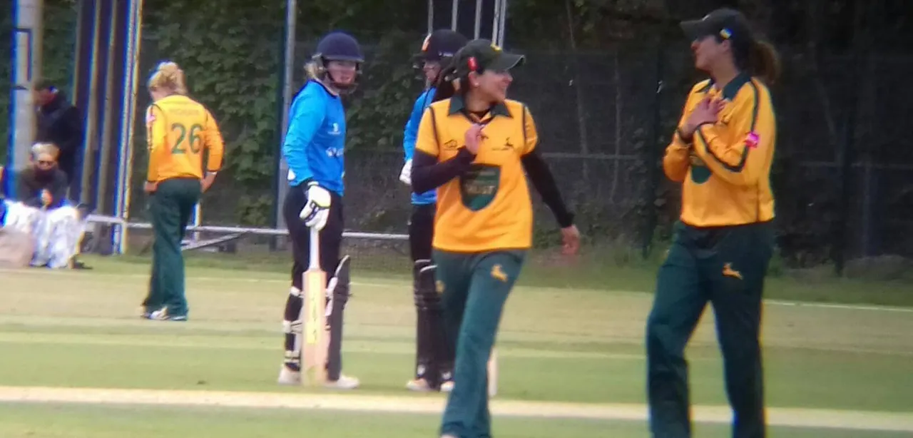 Notts stun Sussex as Odedra inspires her side