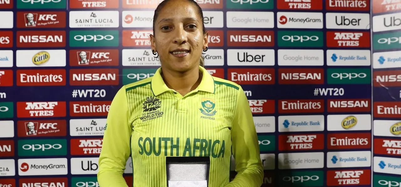 Shabnim Ismail destructor-in-chief for South Africa in her team's win