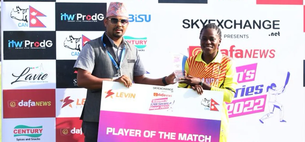 Rita Musamali headlines second T20I as Uganda make it two-in-two against Nepal