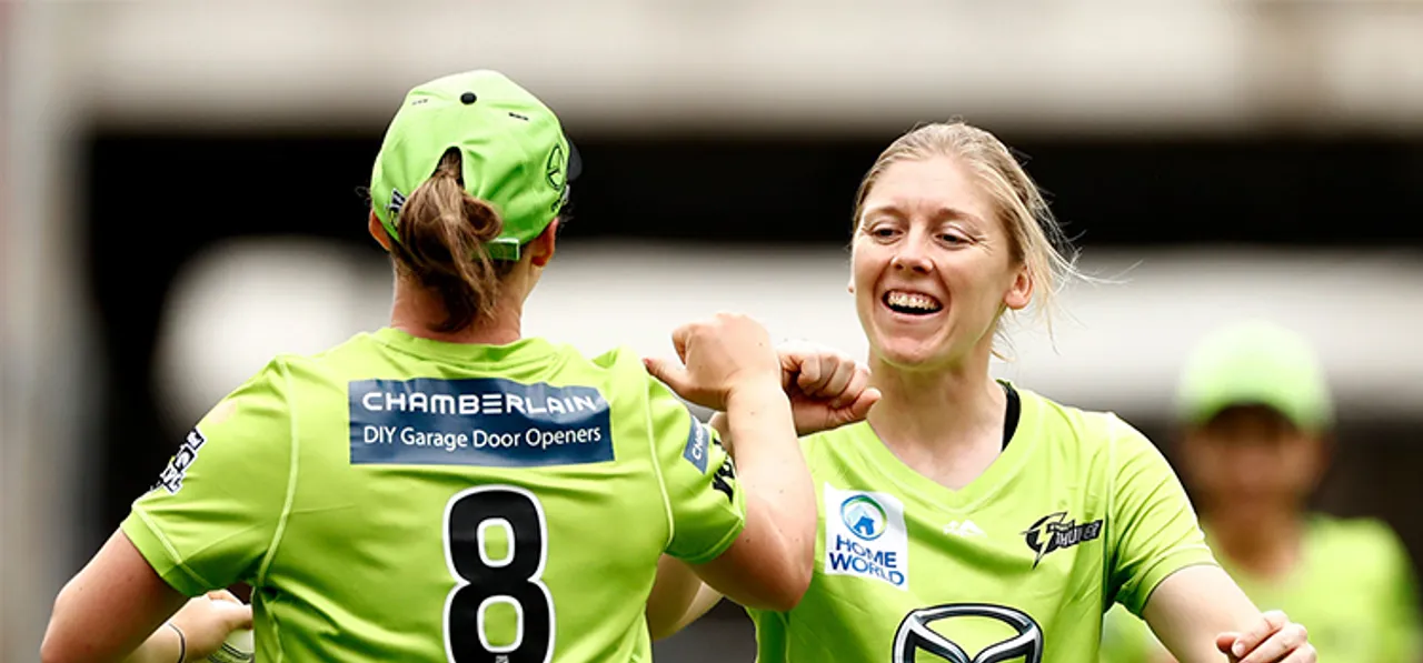 Heather Knight spins the web for Brisbane Heat; Stafanie Taylor shines for Adelaide Strikers in abandoned tie