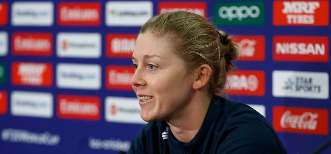 As a women's team, we're not massively diverse: Heather Knight